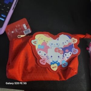 Hello Kitty Red Sweet Friends Pouch